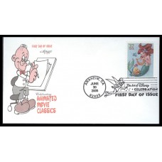 #3914 Ariel and Flounder Artmaster FDC