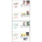 #3399-3402 Youth Team Sports Combo Artopages FDC Set