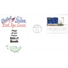 #4306 FOON: Nevada Flag Artopages FDC