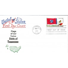#4322 FOON: Tennessee State Flag Artopages FDC 