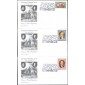 #3854-56 Lewis and Clark Ashley FDC Set