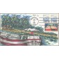 #2257 Canal Boat 1880s Bakay FDC