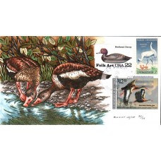 #RW57 Black Bellied Whistling Duck Bakay FDC