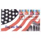 #2915B Flag Over Porch Combo Barre FDC