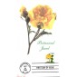 #3049 Yellow Rose Barre FDC