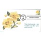 #3054 Yellow Rose Barre FDC