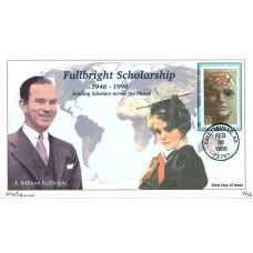 #3065 Fulbright Scholarships Barre FDC