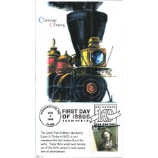 #3182c The Great Train Robbery Barre FDC