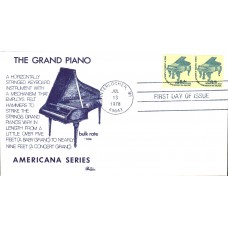 #1615C Steinway Grand Piano Bazaar FDC