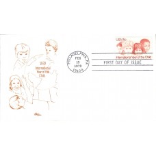 #1772 Year of the Child Bazaar FDC