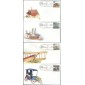 #2434-37 Traditional Mail Beck FDC Set
