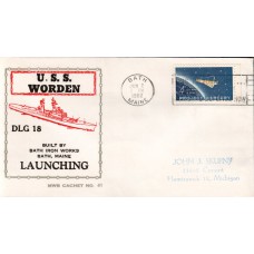 USS Worden DLG18 1962 Beck Cover