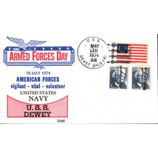 USS Dewey DLG14 1974 Beck Cover