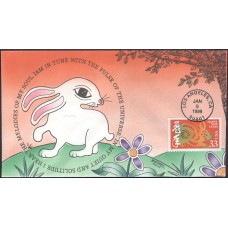#3272 Year of the Hare Beller FDC