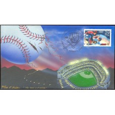 #2619 Olympic Baseball Beller FDC