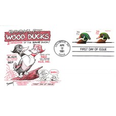 #2484-85 Wood Duck Bennett FDC