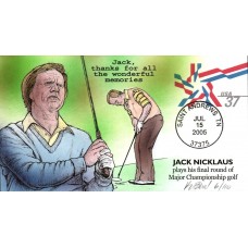 Jack Nicklaus British Open Bevil Cover