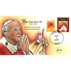 Pope John Paul II Funeral Bevil Event Cover