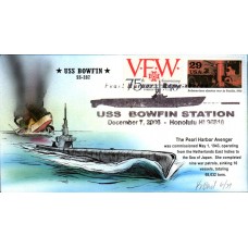 USS Bowfin - Pearl Harbor Bevil Cover