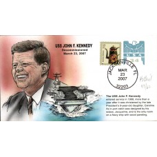 USS John F. Kennedy Decommissioned Bevil Cover
