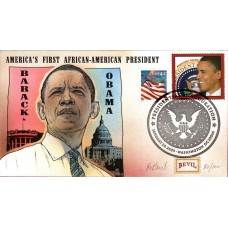 Barack H. Obama 2009 Bevil Inauguration Cover