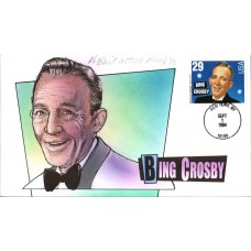 #2850 Bing Crosby Artist Proof Bevil FDC