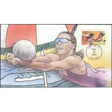 #2961 Volleyball Bevil FDC