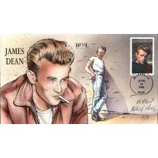 #3082 James Dean Artist Proof Bevil FDC