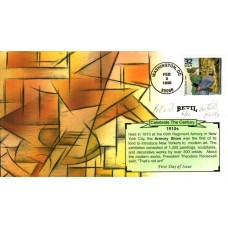 #3183d Armory Show Artist Proof Bevil FDC