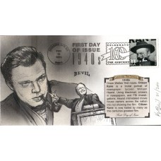 #3186o Orson Welles' Citizen Kane Bevil FDC