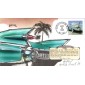#3187g Tail Fins and Chrome Artist Proof Bevil FDC