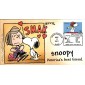 #3507 Peanuts - Snoopy Artist Proof Bevil FDC