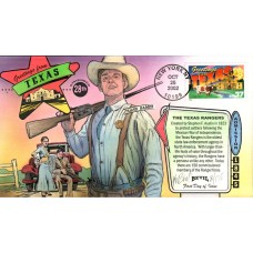 #3738 Greetings From Texas Bevil FDC