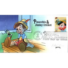 #3868 Pinocchio Bevil FDC