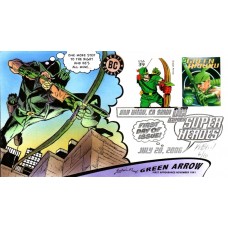 #4084d//n Green Arrow Artist Proof Bevil FDC