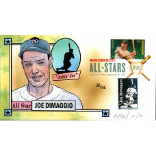 #4697 Joe DiMaggio Bevil FDC