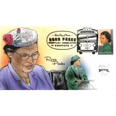#4742 Rosa Parks Bevil FDC