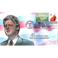 Bill Clinton 1997 Inauguration Bevil Cover