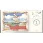 #U624 Country Geese Bevil FDC