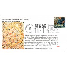 #3186h Abstract Expressionism BGC FDC
