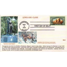 #3854 Lewis and Clark BGC FDC