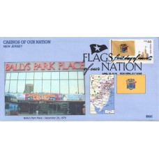 #4308 FOON: New Jersey Flag BGC FDC