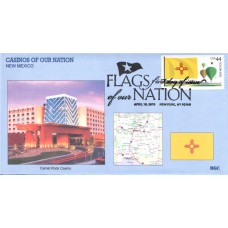 #4309 FOON: New Mexico Flag BGC FDC