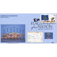 #4312 FOON: North Dakota Flag BGC FDC