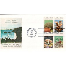 #1827-30 Coral Reefs Bittings FDC