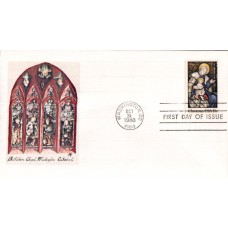 #1842 Madonna and Child Bittings FDC