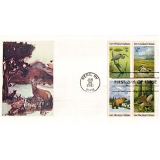 #1921-24 Wildlife Habitats Bittings FDC