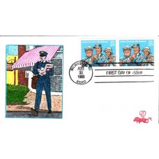 #2420 Letter Carriers B Line FDC