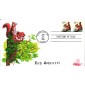 #2489 Red Squirrel B Line FDC