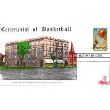 #2560 Basketball Centennial B Line FDC